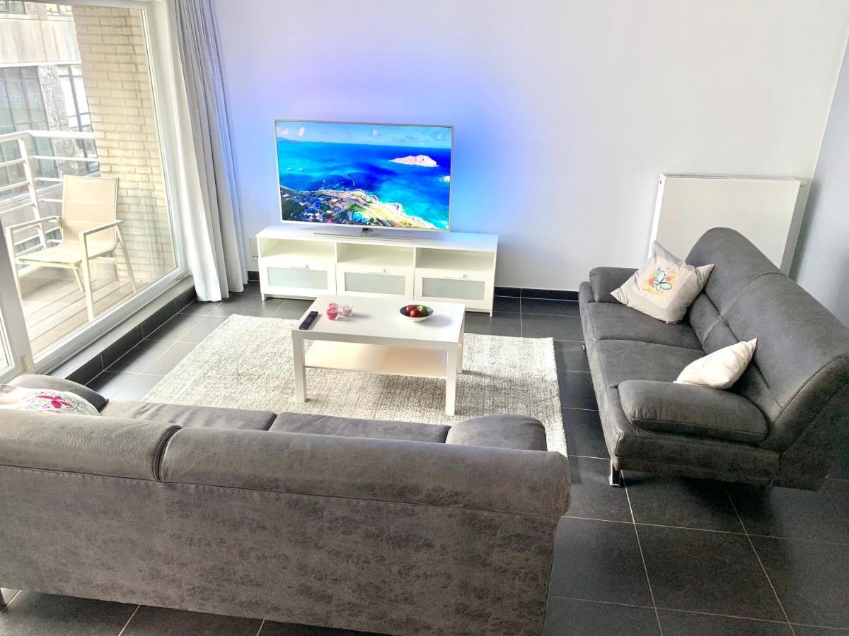 Vakantieappartement Emiel Centrum Oostende Met Garage المظهر الخارجي الصورة
