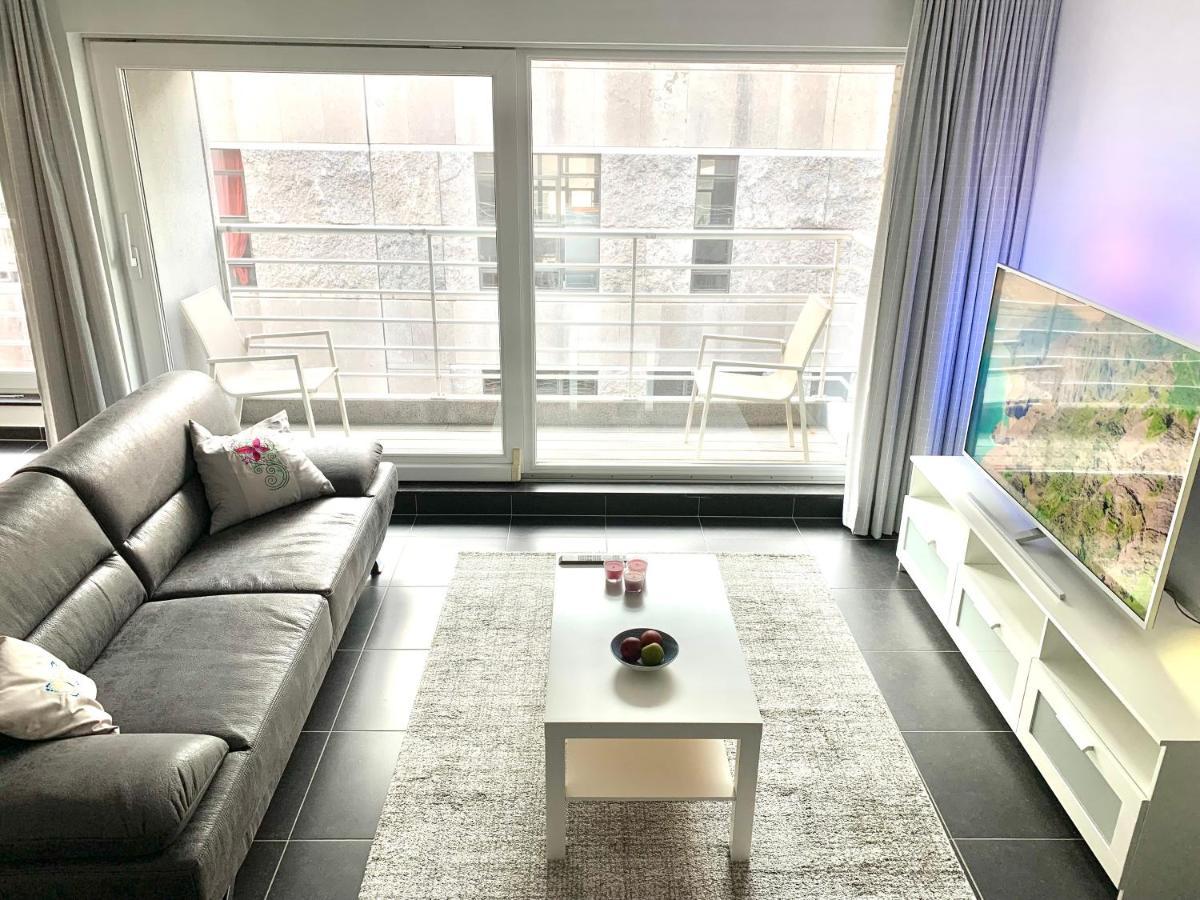 Vakantieappartement Emiel Centrum Oostende Met Garage المظهر الخارجي الصورة